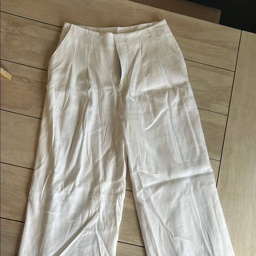 ANTONIO MELANI White Straight Leg Pants